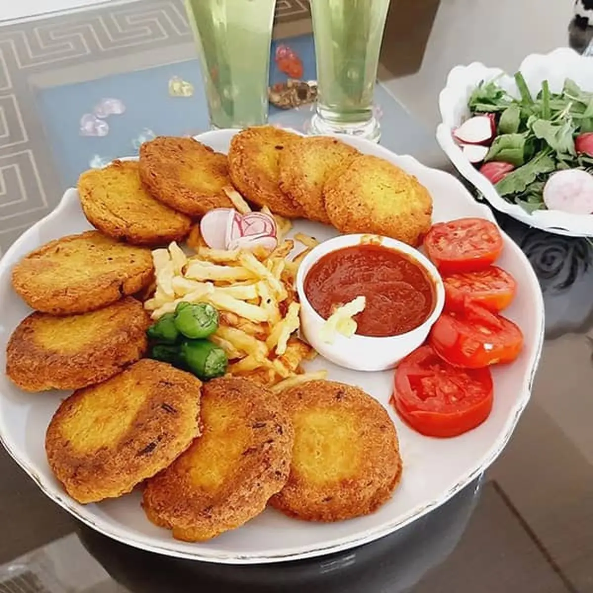 برای ناهار کتلت نخود درست کن محشر میشه | طرز تهیه کتلت نخود خوشمزه و ساده بدون گوشت