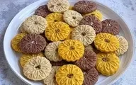 طرز تهیه کلمپه زعفرانی بهترین شیرینی برای پذیرایی عید + ویدیو 