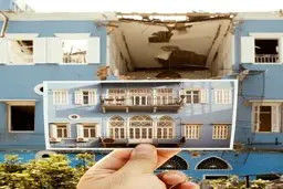 تفاوت بیروت قبل و بعد از انفجاربه روایت تصویر 