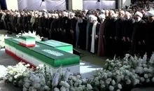 حضور گسترده مردم در مراسم اقامه نماز بر پیکر رهبر شهید انقلاب+ تصاویر