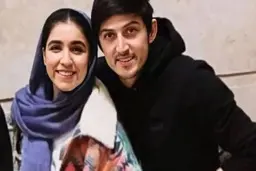 سردار آزمون دختردار شد | نام جالب فرزند سردار آزمون +عکس