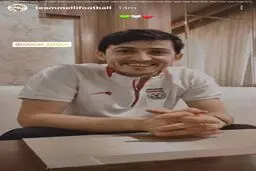 سردار آزمون خندان به تمرین تیم ملی برگشت +عکس