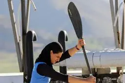  تصاویرتمرینات ورزشی ملیکا در قرنطینه 