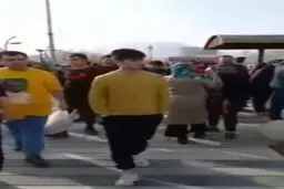 اینجا کابل نیست، اینجا تهران دریاچه چیتگر است!+ویدئو 