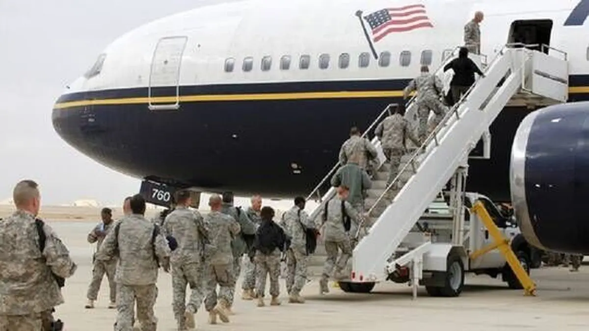 یک منبع آمریکایی: ۲۵۰۰ نظامی آمریکایی از عراق و کویت خارج می‌شوند