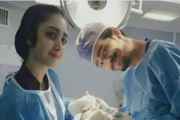 احسان گنج خانلو و رها نیک روش زوج متخص فوت شده در حادثه کلینیک سینا اطهر