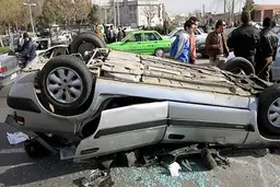 مرگ هولناک راننده 24 ساله زانتیا  + تصویر