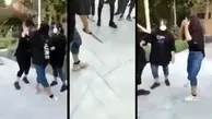 فیلم قمه کشی چند دختر در پارک لو رفت! | با قمه به مردم ضربه میزنند که کنار بروند! +ویدئو