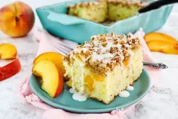 باورت میشه با کمپوت هلو چه شیرینی محشری میتونی بپزی؟! | طرز تهیه نان شیرینی هلو +ویدئو