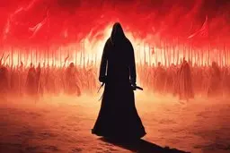 تصویرسازی هوش مصنوعی از روز عاشورا د رکربلا | خوفناک ترین لحظات رو به تصویر کشید! + تصاویر