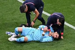 واکنش جنجالی شبکه های خارجی به مصدومیت بیرانوند | او ضربه مغزی شد 