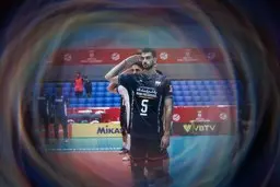 سومین برد پیاپی والیبال ایران در قهرمانی جهان