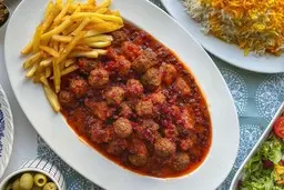 این بار کوفته ریزه رو با دستور سس آلبالو بپز که محشره! | طرز تهیه کوفته ریزه با سس آلبالو +ویدئو