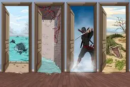 تست هوش | کدام در خطری نداره؟؟  | برو توی دلش تا بفهمی+ پاسخ