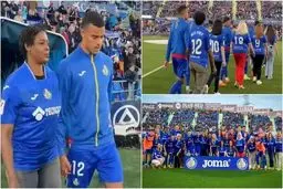 ختافه با حرکتی زیبا از مادران تقدیر کرد | حرکت جالب بازیکنان ختافه در روز مادر در اسپانیا را ببینید +ویدئو