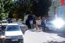 خودسوزی مرد ایثارگر مقابل بنیاد شهید ! 