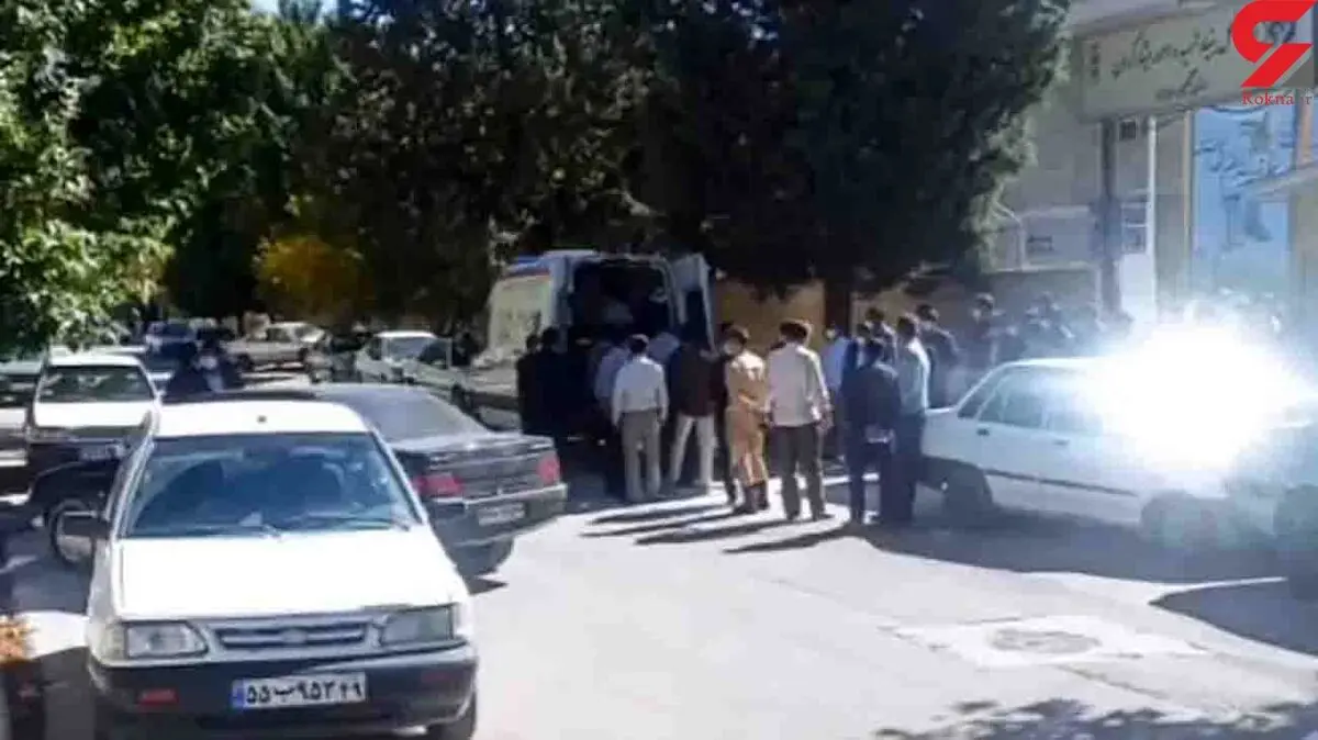 خودسوزی مرد ایثارگر مقابل بنیاد شهید ! 