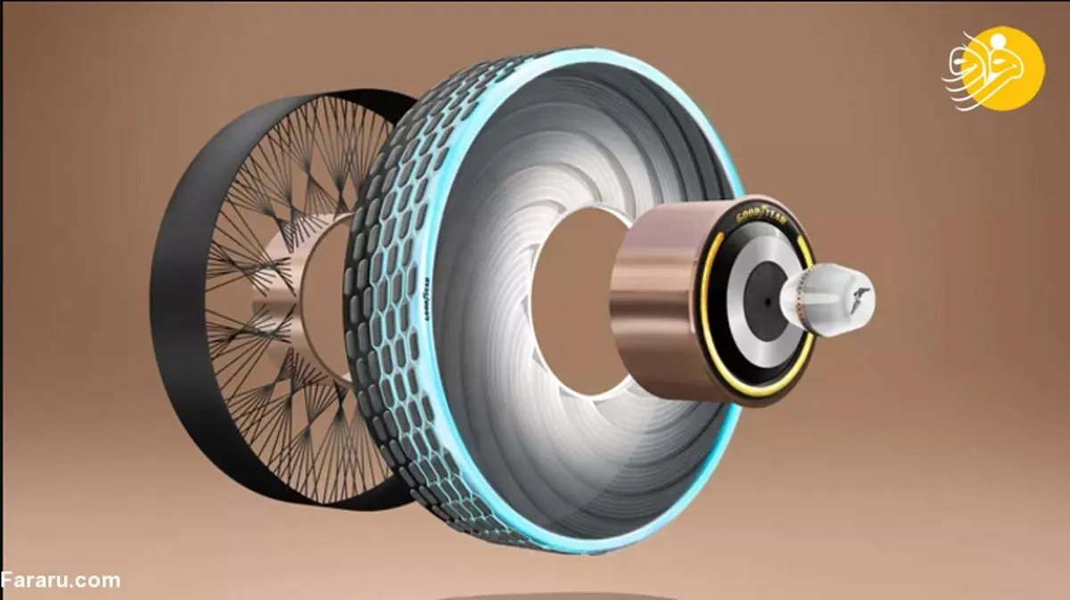
(تصاویر) رونمایی از تایر‌های هوشمند نسل آینده!
