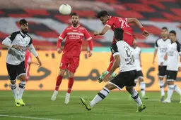 تساوی پرسپولیس برابر هوادار در نیمه اول| درگیری حرف اول ۴۵ دقیقه!