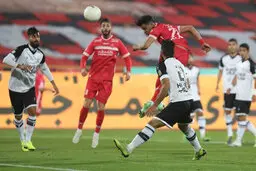 تساوی پرسپولیس برابر هوادار در نیمه اول| درگیری حرف اول ۴۵ دقیقه!