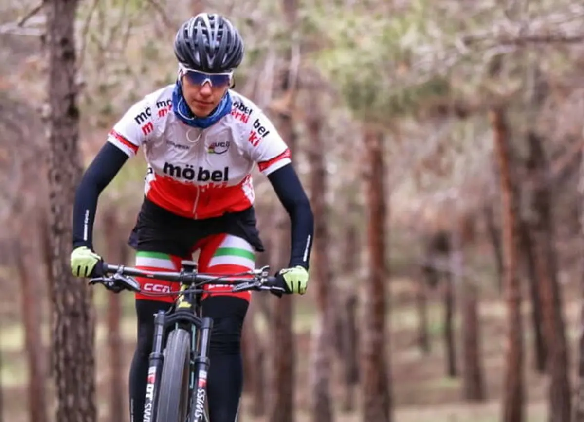 اولین مدال ایران در دوچرخه سواری قهرمانی آسیا 2020/ پرتو آذر برنز گرفت
