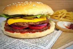 ناهار خودت توی خونه همبرگر درست کن، عالی میشه | طرز تهیه همبرگر ساده به روش رستورانی +  فوت و فن پخت همبرگر حرفه ای و خوشمزه 