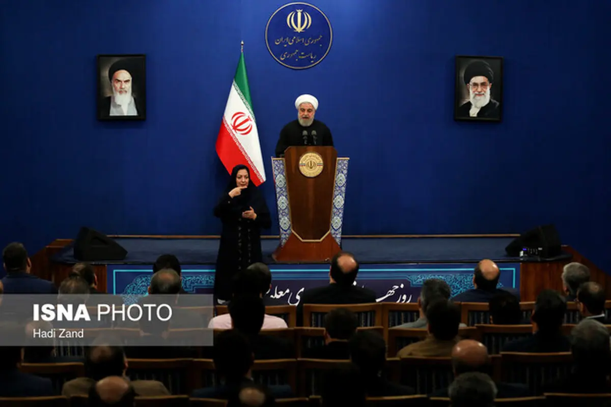 حسن روحانی: علت اجرای طرح اصلاح قیمت بنزین، ایجاد مانع برای واردات بنزین در شرایط تحریم است