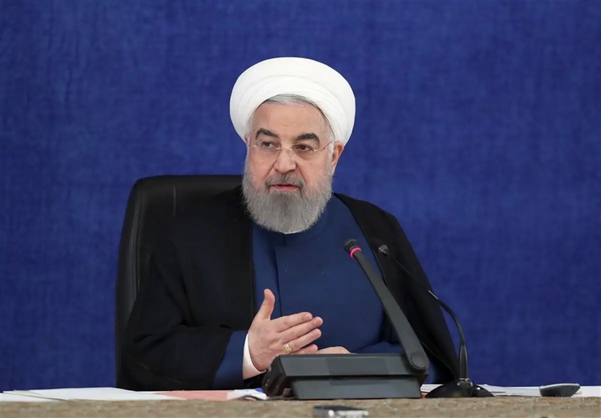 روحانی: اقتصاد کشور پس از گذر از سال‌های دشوار ۹۷ و ۹۸ دوباره در آستانه ثبات و رشد قرار گرفته | شاهد سواستفاده بدخواهان از اختلافات درون کشور هستیم