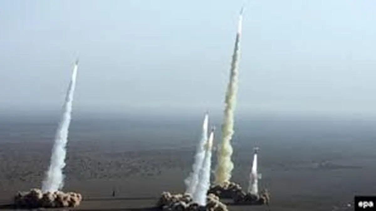 ویدیویی از اصابت موشک روسی در حوالی کی‌یف!