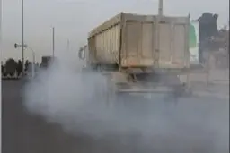 پلیس: با کامیون‌ها و خودروهای دودزا برخورد میشود.