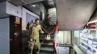 
آتش سوزی در پاساژ علاءالدین