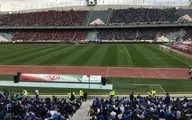 حضور هواداران سرخ‌آبی در ورزشگاه آزادی