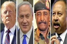 
 اسرائیل و سودان  |  به توافق اولیه سازش دست پیدا کرده‌اند
