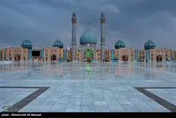 مسجد مقدس جمکران در آستانه نیمه شعبان 