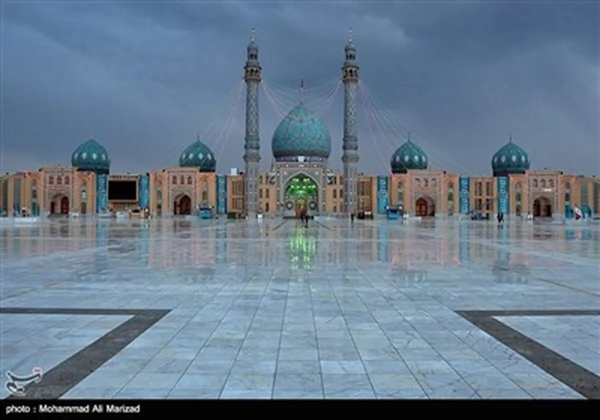 مسجد مقدس جمکران در آستانه نیمه شعبان 