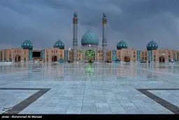 مسجد مقدس جمکران در آستانه نیمه شعبان 
