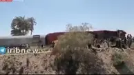 برخورد دو قطار در استان سوهاج مصر دستکم ۶۰ زخمی بر جای گذاشت + ویدئو