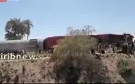 برخورد دو قطار در استان سوهاج مصر دستکم ۶۰ زخمی بر جای گذاشت + ویدئو