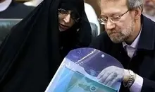 خانم فریده مطهری: شهید لاریجانی با اینکه در قضیه برخورد با احمدی نژاد مورد تشویق علما و دانشگاهیان قرار گرفت، ناراحت بود