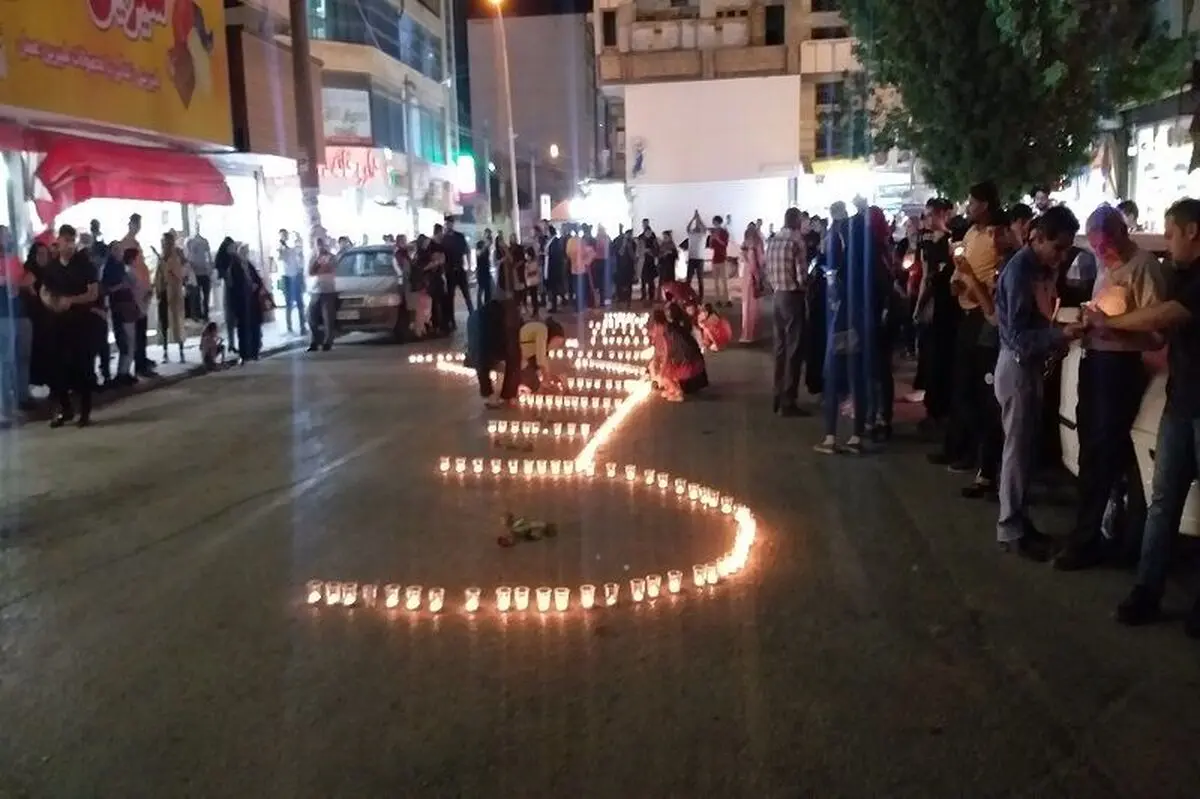 یاد کشته شدگان سینما رکس آبادان گرامی داشته شد
