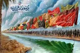 دیوارنگاره جدید میدان ولیعصر (عج) را ببینید+عکس
