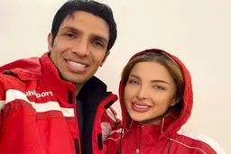 همسر فوتبالیست معروف ملکه زیبایی شد! | استوری عاشقانه سپهر حیدری +عکس