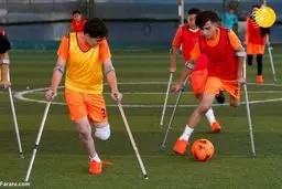 فوتبال |  دختران و پسران قطع عضو شده فلسطینی بر اثر حملات رژیم صهیونیستی