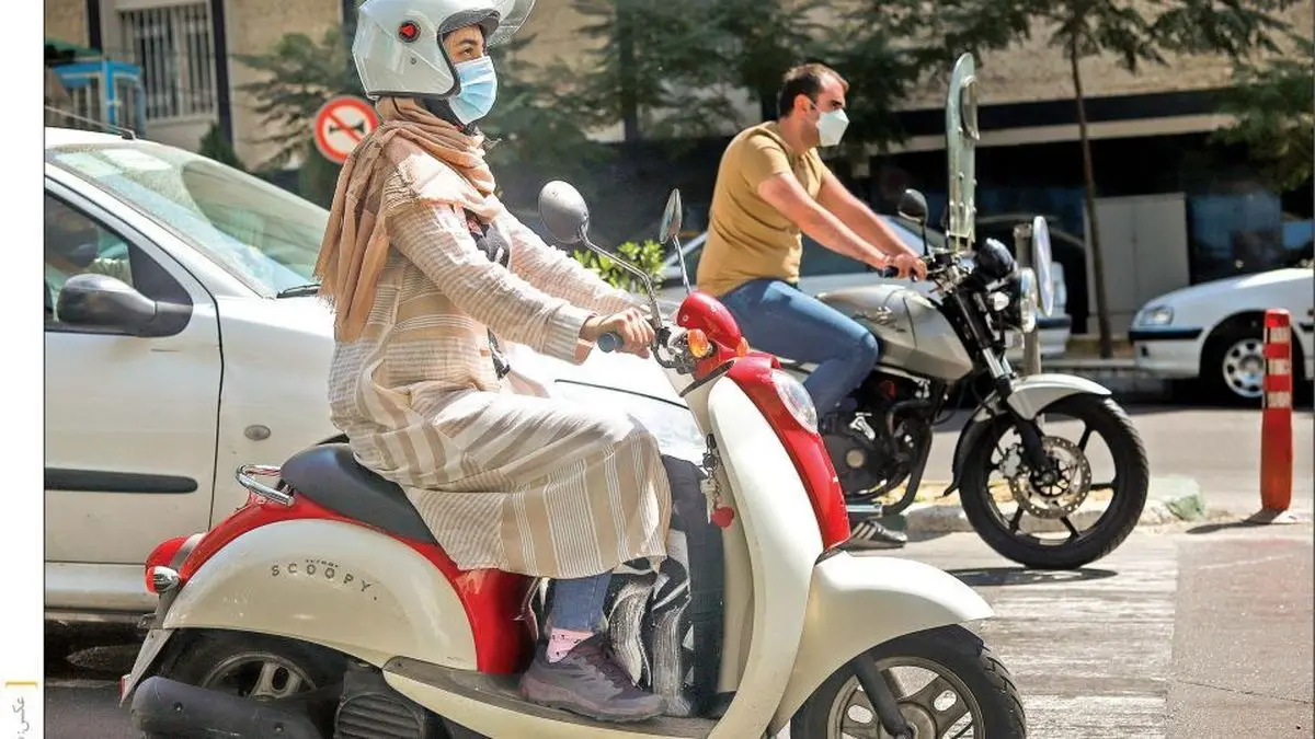 موتورسواری زنان ممنوع است   | برخورد با موتورسواری بانوان