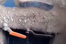 دزدان سرقت خط لوله نفت بندر عباس دستگیر شدند+ ویدئو