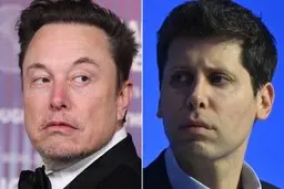 دعوای تازه ایلان ماسک و سم آلتمن؛ این‌بار بر سر یک رزرو قدیمی تسلا!