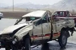 خودرو  حامل اتباع بیگانه واژگون شد! + تصویر