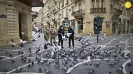  کبوتربازی پلیس‌های آذربایجان 