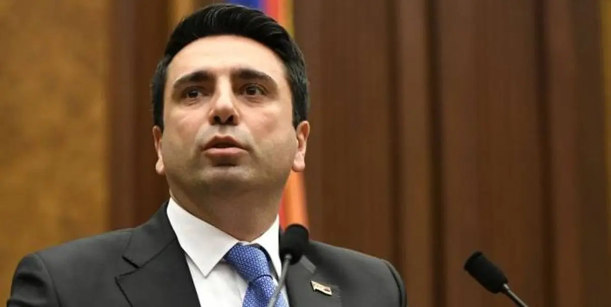 توییت فارسی رئیس پارلمان ارمنستان؛ جمهوری ارمنستان از خود دفاع می‌کند 