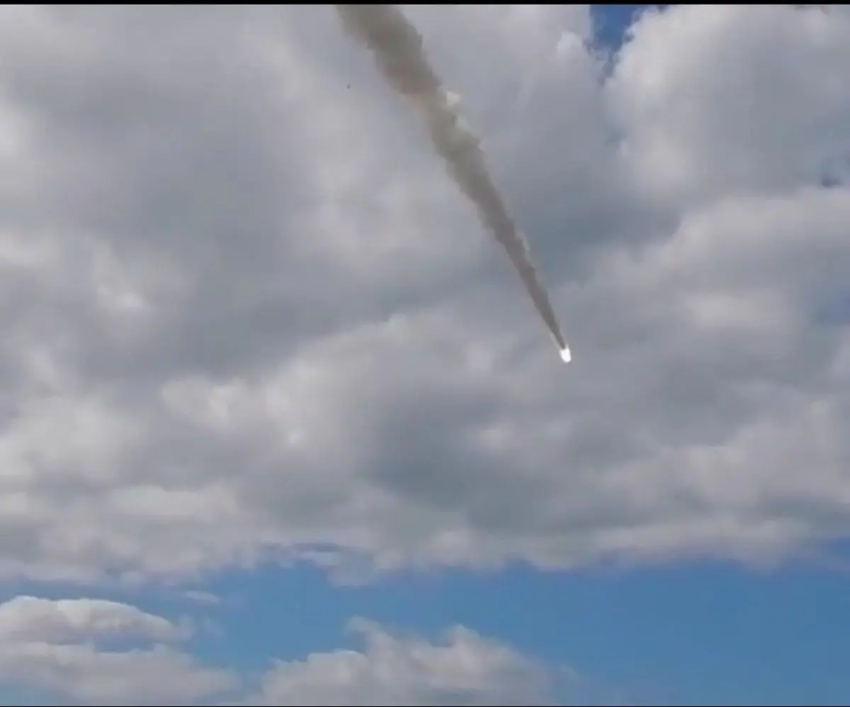هدف قراردادن مواضع اوکراینی با موشکهای میانبرد روسیه+ویدئو 